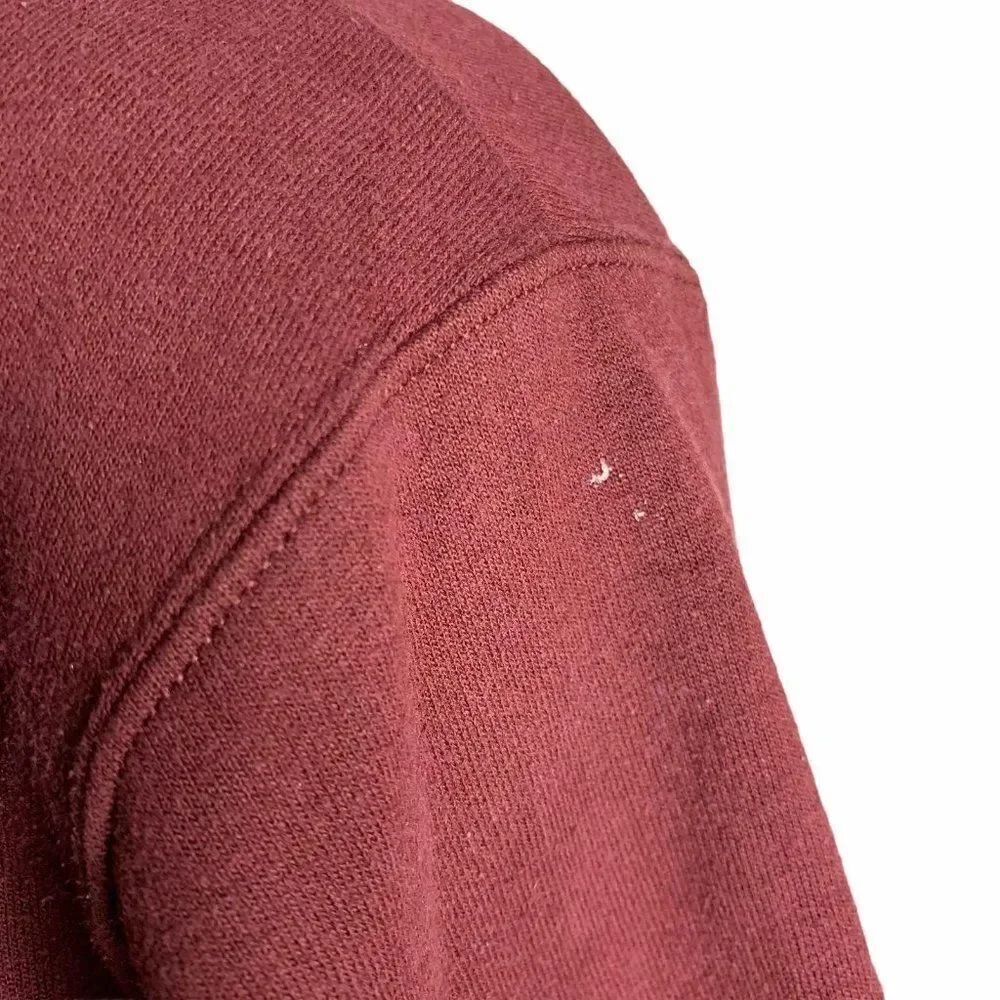 Champion Harvard Hoodie Sweatshirt S Maroon Red - Picture 7 of 8